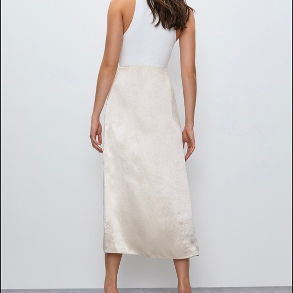 NWT Aritzia Babaton Aldus Skirt in Denude - Picture 7 of 7